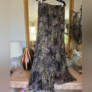 NWOT BITTE KAI RAND Abstract Patterned pleated pants